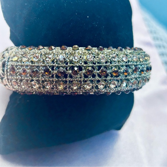 Sparkling Rhinestone Bracelet - Picture 2 of 6